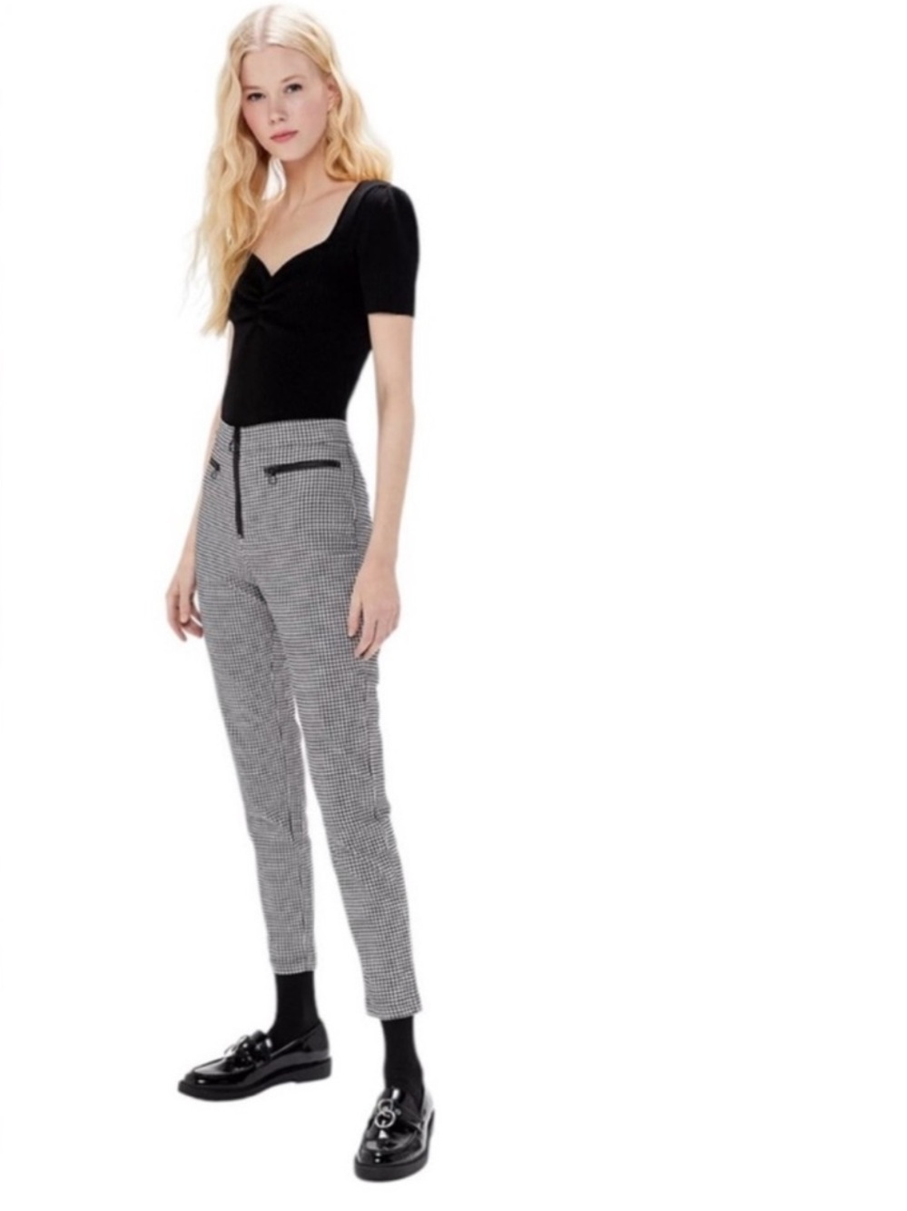 Urban Outfitters Suzie High Waist Gingham Pants